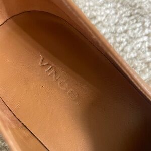 Vince Women's Brown Leather Flats